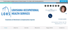 Tablet Screenshot of lohs.net